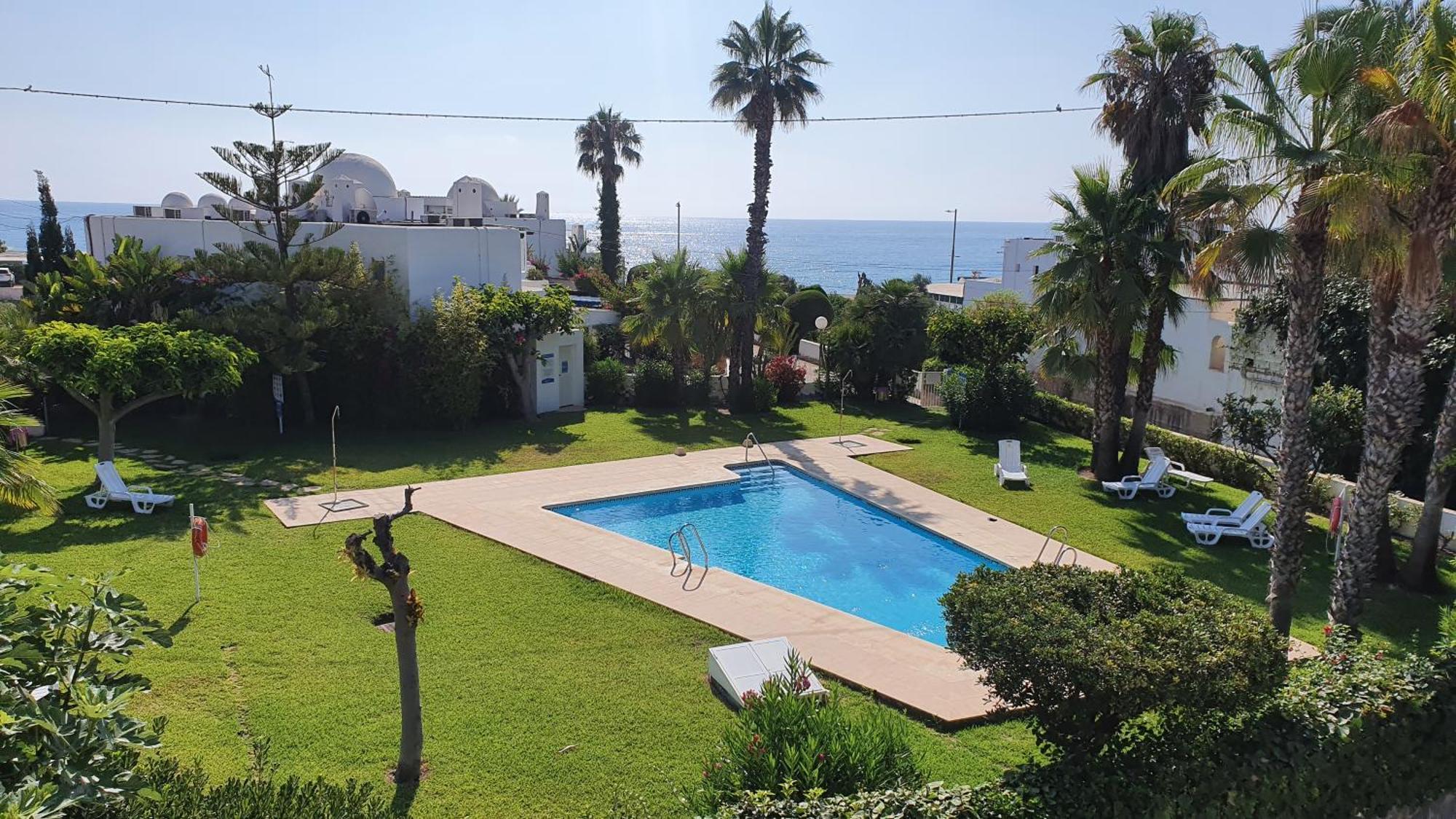 Neptunito: Primera Linea Con Piscina Mojácar Exterior foto